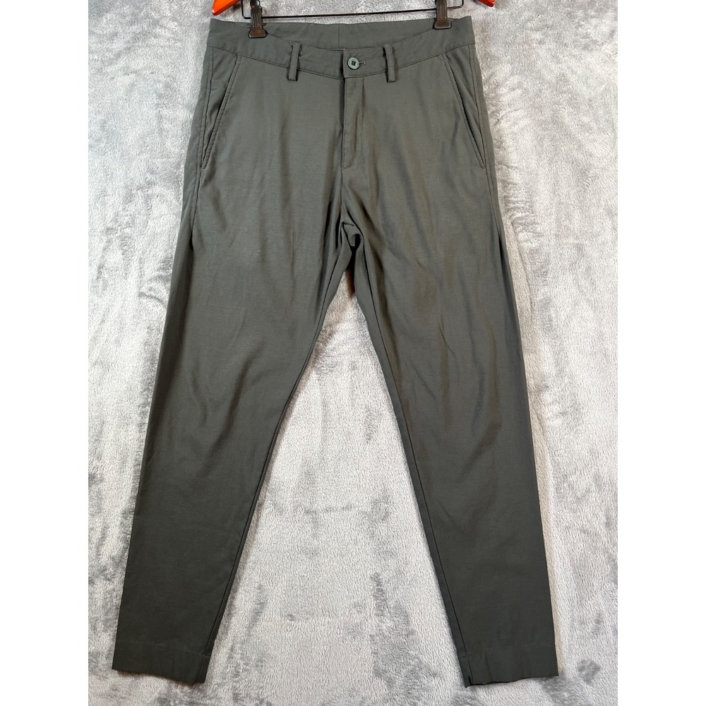 Outlier Pants Mens 31 32x29 Olive Green Light Stretch Mesh Pockets